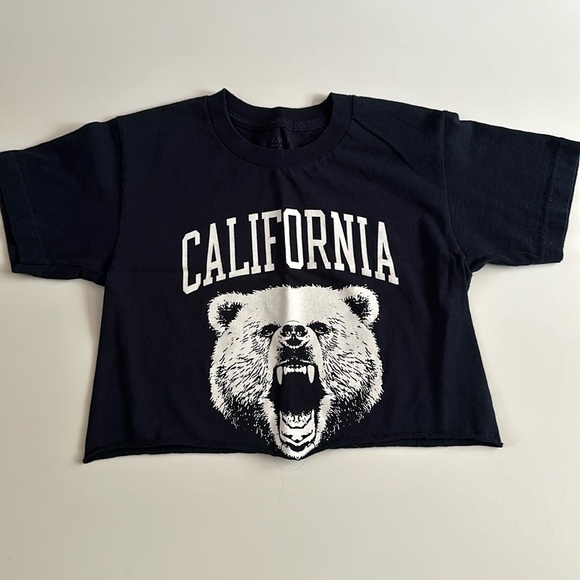 Tops - J.Galt Cropped California Tee